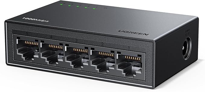 UGREEN 5 Port Unmanaged Gigabit Ethernet Switch